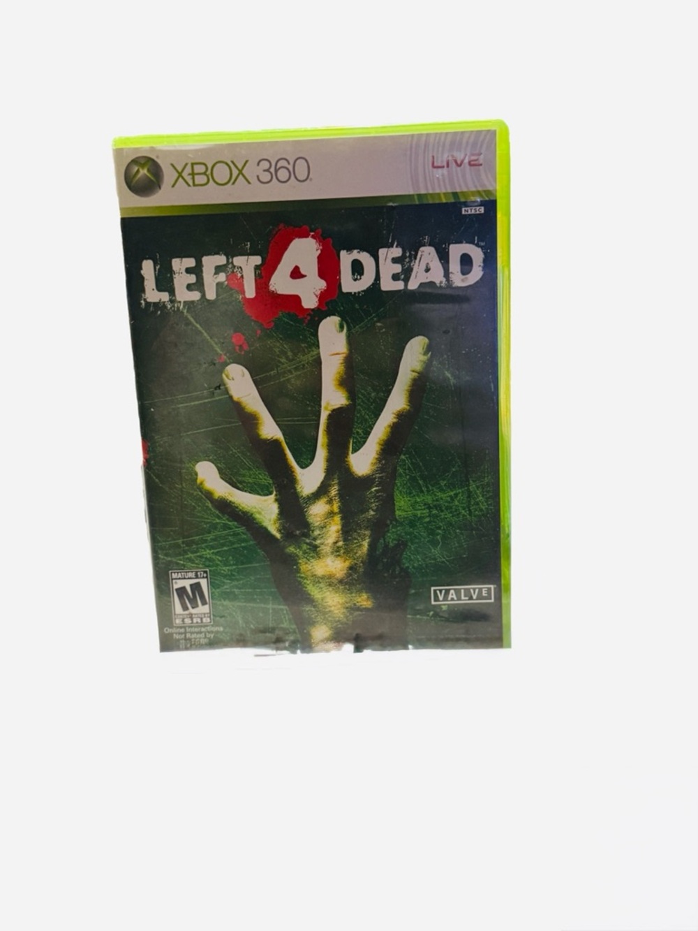Left 4 Dead Xbox 360 Manual Included  Zombie Survival Horror (Tested & working)